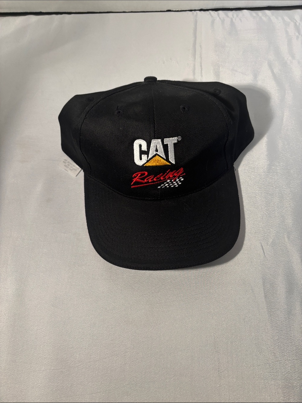 CAT Racing Black Embroidered Baseball Cap